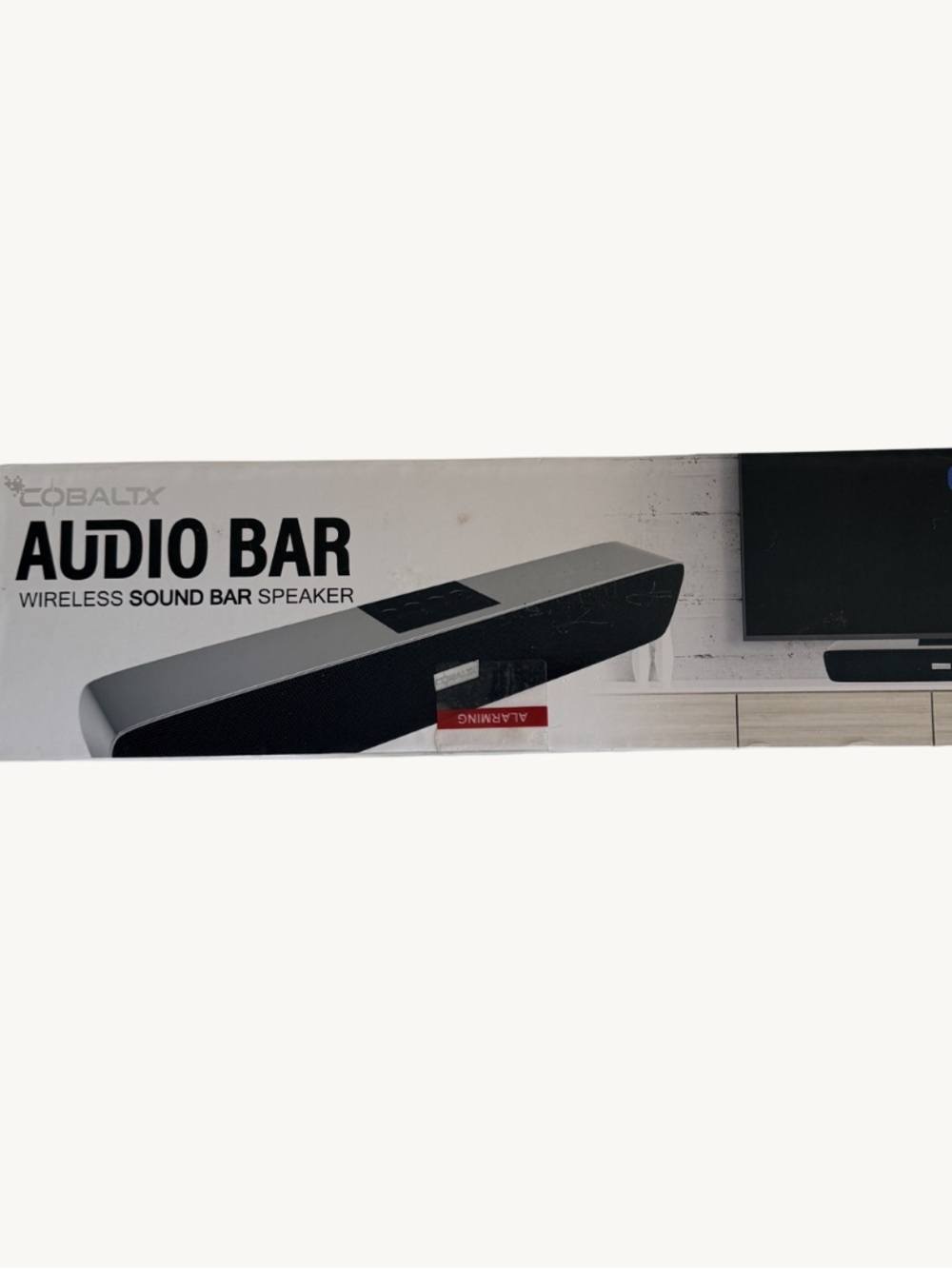 CobaltX Bluetooth Wireless Sound Bar Speaker Audio Bar USB TF Card Reader TV